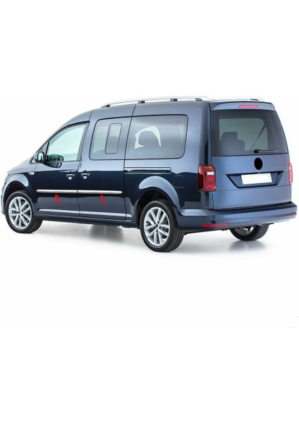 Vw Caddy Krom Kapı Çıtası (4prç) 2015-2020 Arası P.çelik