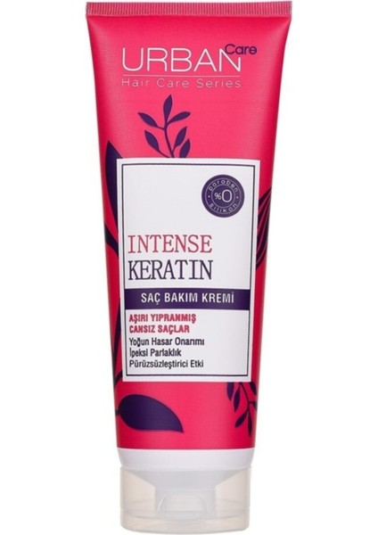 Urban Saç Bakım Kremi Intense Keratin 250 ml