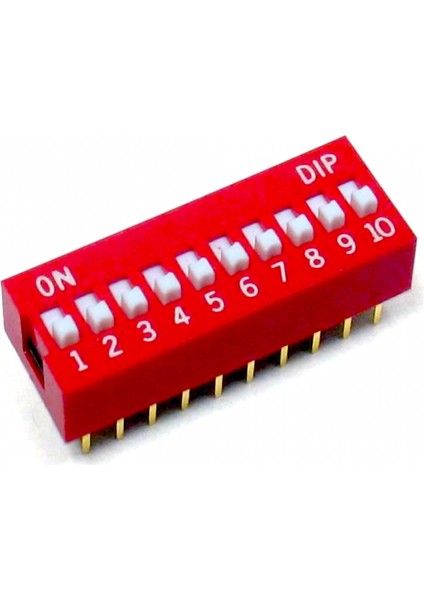 Dip Switch 10 Pin