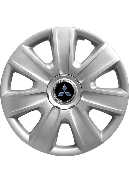 Mitsubishi 14 Inç Jant Kapağı Amblemli Gri 4'lü Set 108 fiyatları