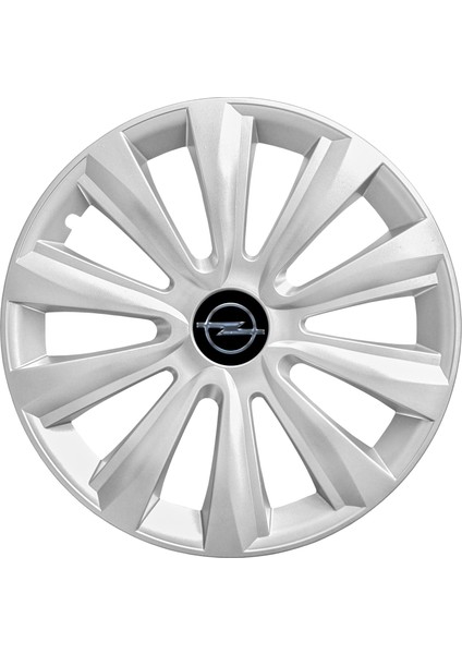 Opel Combo 16 Inç Jant Kapağı Amblemli Gri 4'lü Set 143