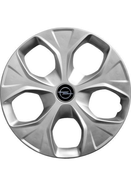 Opel Astra J 15 Inç Jant Kapağı Amblemli Gri 4 Adet 1 Takım 113