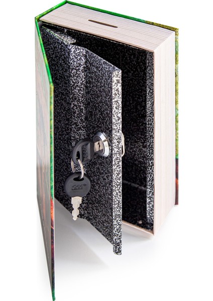 Harry Potter Kitap Görünümlü Kilitlenebilir Gizli Kasa, Kupa, Bardak Altlığı Hediye Seti fırsatları