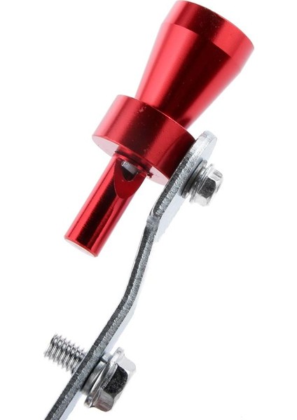 Dökümü Vana Ses Egzoz Borusu Düdük Tailpipe Turbo Whistler - Kırmızı (Yurt Dışından)