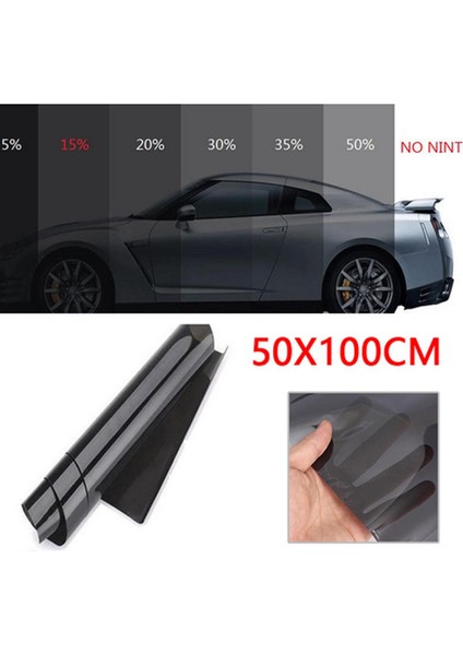 15% Vlt Pro Araba Ev Cam Pencere Gölge Tonu Renklendirme Film Rulo 50 x 100 cm (Yurt Dışından)