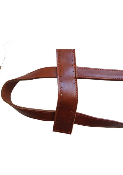 Suni Deri Taba Renk Gümüş Metalli Sırt Çantası Seti fiyatları