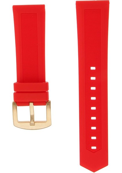 19/20/21/22 / 24 mm. Kırmızı Silikon Spor İzle Bandı Değiştirme Kayışı 21 mm. (Yurt Dışından) indirimleri