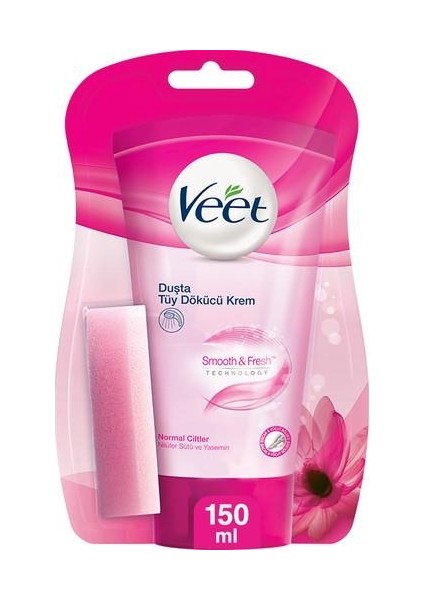 Duşta Tüy Dökücü Krem Bacak & Vücut Bölgesi Normal Ciltler 150 ml