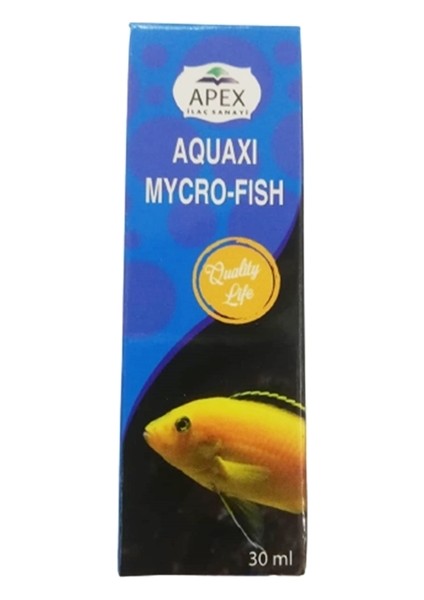 Apex Mycro Fish Akvaryum Balığı Mantar - Dış Parazit - Deri Losyonu Giderici