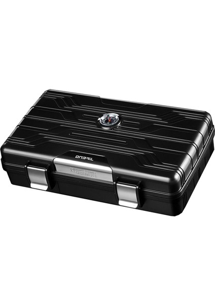 Jifeng Seyahat Tipi Puro Kutusu Humidor Parlak SIYAH(10CIGAR)