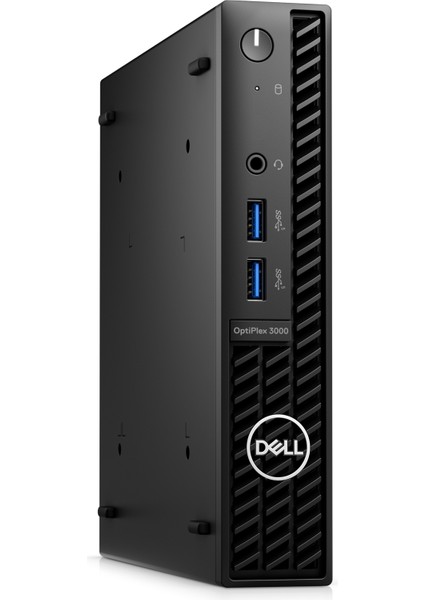 Optiplex 3000MFF Intel Core i3 12100T 8 GB 512 GB SSD Windows 11 Pro Mini Masaüstü Bilgisayar 3000MFF17