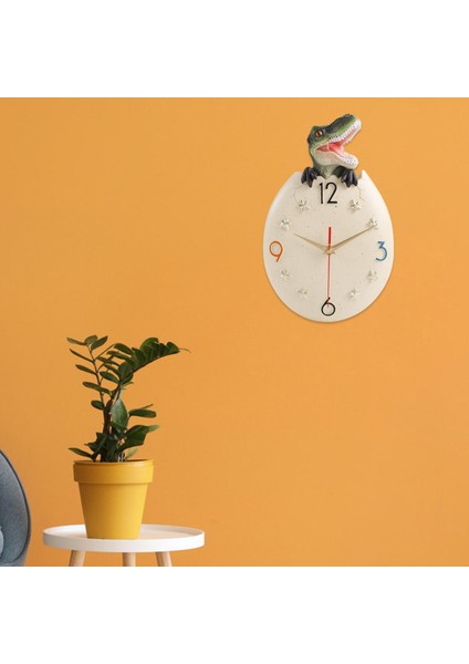 Ticking Sevimli Karikatür Dinozor Duvar Saati (Yurt Dışından) modelleri