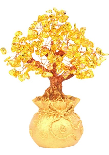 F Fityle Feng Shui Servet Şans Ağacı Sarı Getir (Yurt Dışından) fiyatları