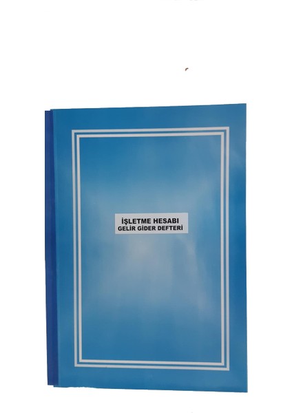 İşletme Hesabı Gelir Gider Defteri 100 yaprak