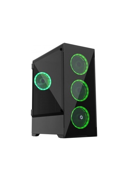 Frısby FC-9310G 650W 80 + Dual Rıng Rgb Fan Kasa