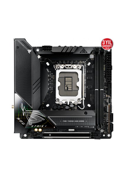 Rog Strıx Z690-I Gaming Wıfı Ddr5 6400MHZ(OC) HDMI 2 Mini Itx 1700P