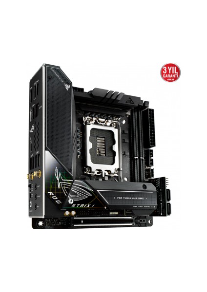 Rog Strıx Z690-I Gaming Wıfı Ddr5 6400MHZ(OC) HDMI 2 Mini Itx 1700P