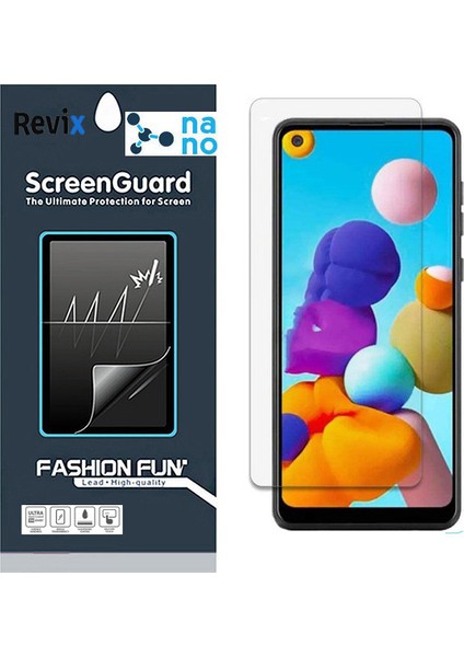 Samsung Galaxy A11 Nano Glass Premium 9h Temperli Esnek Cam Ekran Koruyucu