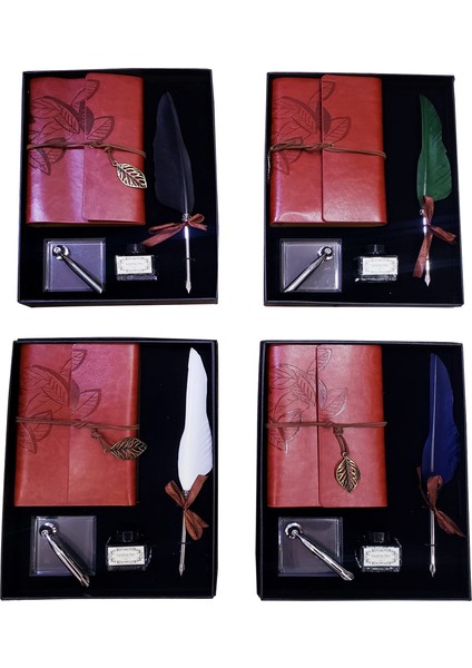 Divit Hokka Defter ve Tüylü Kalem Seti