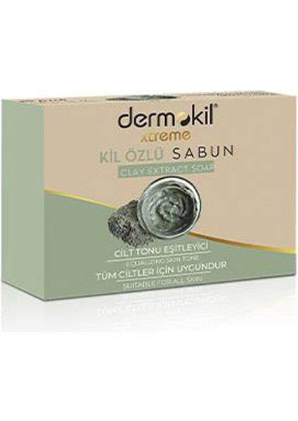 Kil Özlü Sabun Ton Eşitleyici Etkiyle Karma Ciltler İçin 100 g