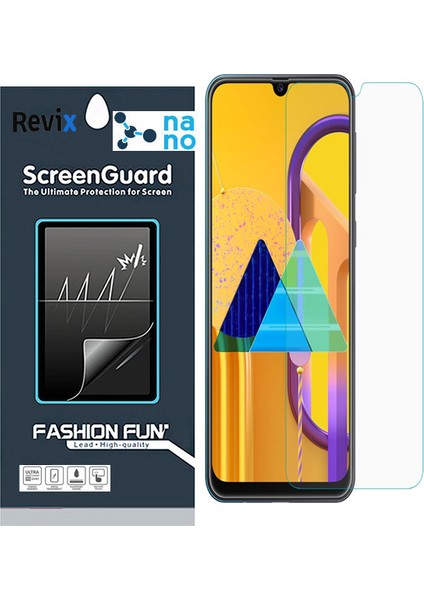 Samsung Galaxy M31 Nano Glass Premium 9h Temperli Esnek Cam Ekran Koruyucu