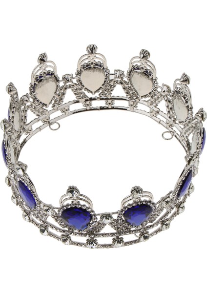 Gelin Mücevher Barok Tiara Taç (Yurt Dışından)