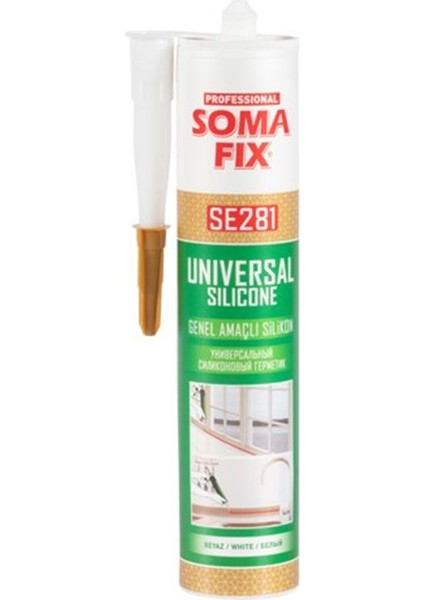 Soma Fıx SE281 Beyaz Silikon 280 gr