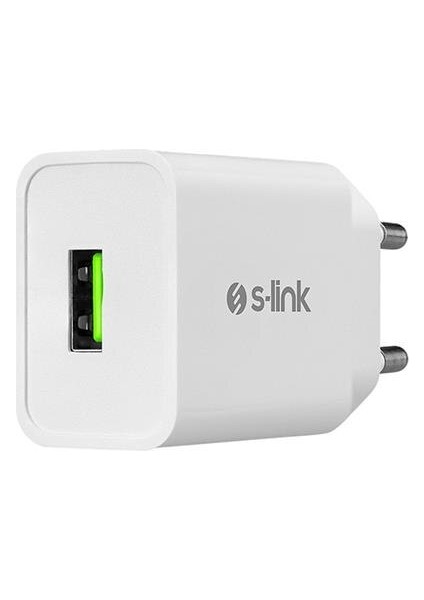 S-link SL-EC10L 1100MA Lightning Şarj Aleti - Beyaz