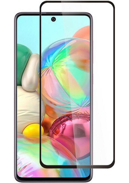 Samsung Galaxy A52 Kılıf Silikon Kaff Kamera Korumalı+ 5d Nano Seramik Ekran