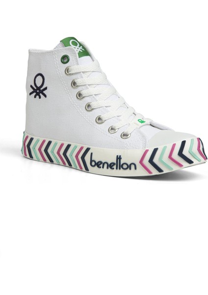 ® | BN-30625-3374 Beyaz Lacivert - Kadın Spor Ayakkabı fiyatları