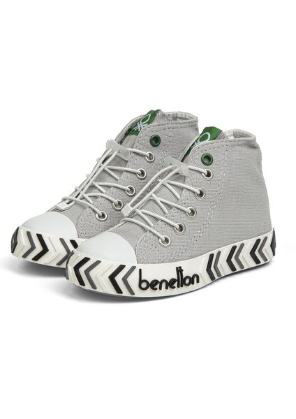 ® | BN-30645 - 3394 Gri - Çocuk Spor Ayakkabı