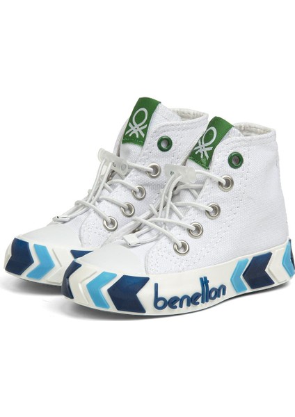 ® | BN-30646 - 3394 Beyaz Lacivert - Çocuk Spor Ayakkabı fırsatları