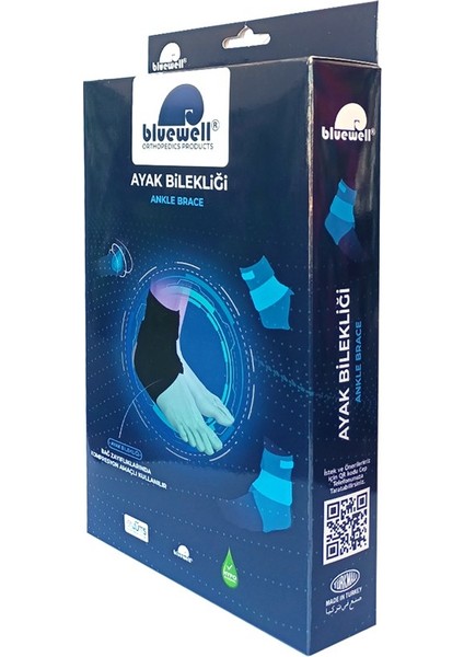 Malleol Destekli Ayak Bilekliği Bedensiz