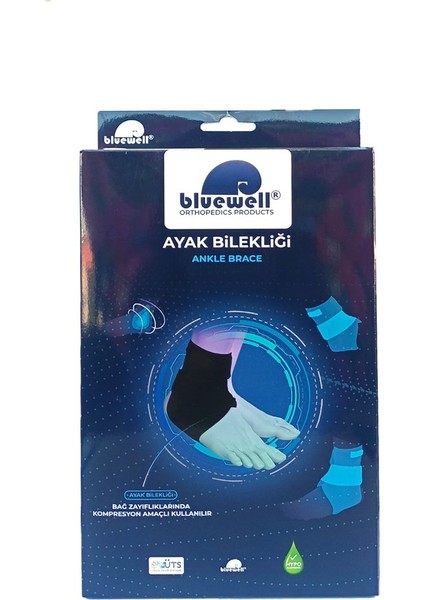 Malleol Destekli Ayak Bilekliği Bedensiz