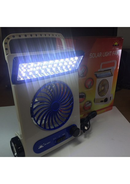 USB Solar Şarj Fanı Açık Kamp Işığı (Yurt Dışından)