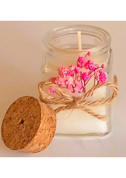 10 Adet Kavanoz Mum Nikah Düğün Hediyesi