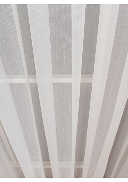 Premierhome Cosmos Naturel Ipek Bambu (Yüksek Kaliteli) Tül Perde 1/3 Sık Pile-Ekru modelleri