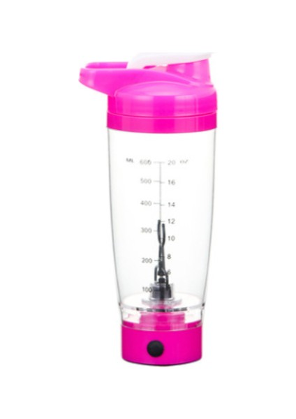 600 ml Su Şişesi Protein Güç Otomasyonu Kahve Blender Süt Çalkalayıcı Mikser Akıllı Otomatik Hareketi Drinkware | 600 ml Su Şişesi | Şişe Proteinwater Şişesi (Pembe)