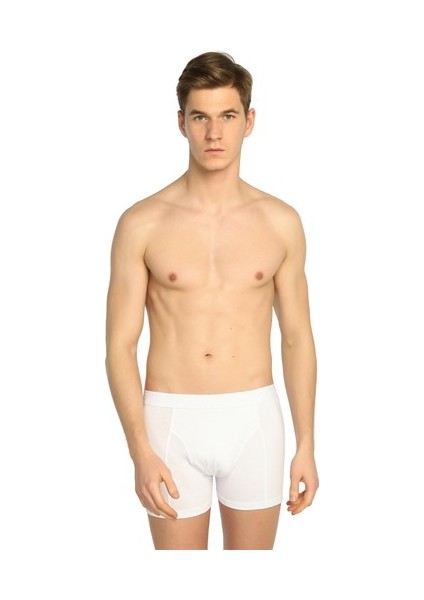 Erkek Elastan Likralı Boxer 6'lı Paket