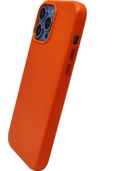 Apple iphone 13 Pro Max Uyumlu Nettech Deri Tasarım Arka Koruma