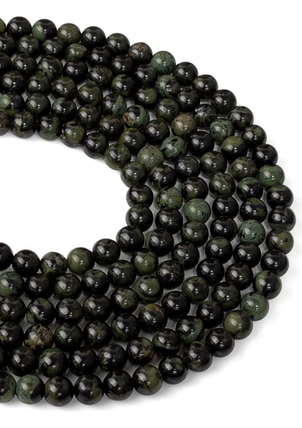 6 mm Timsah Jasper Taşı Dizi Aa