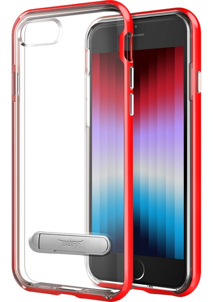 Buff iPhone Se 2022 Air Bumper Kılıf Red