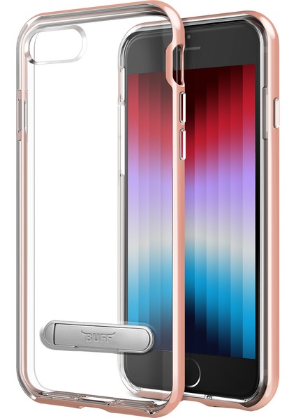 iPhone Se 2022 Air Bumper Kılıf Rose Gold