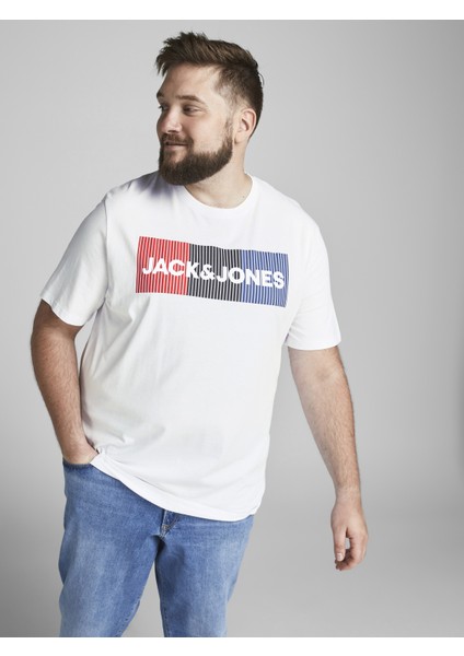 Renkli Logo Baskılı Tişört-Corplogo fırsatları