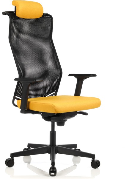 File 9 Başlıklı Plastik Yönetici Koltuğu