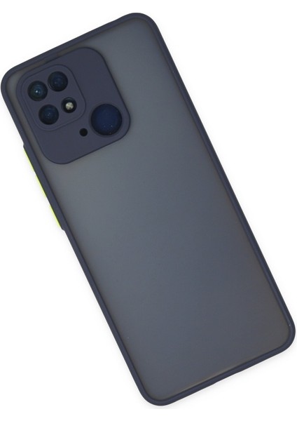 Xiaomi Poco C40 Kılıf Montreal Silikon Kapak - Lacivert 300099