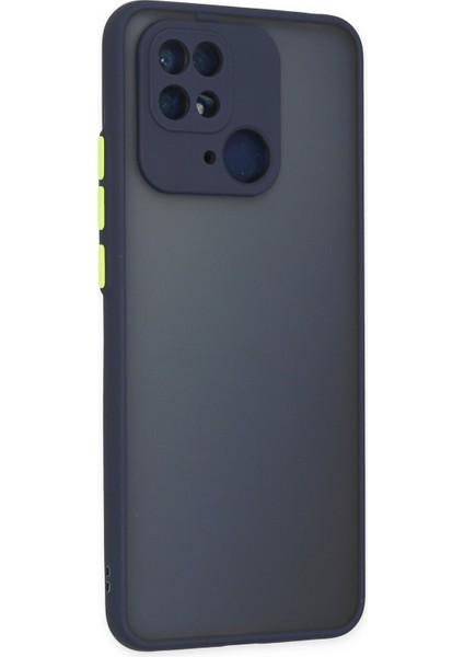 Xiaomi Poco C40 Kılıf Montreal Silikon Kapak - Lacivert 300099