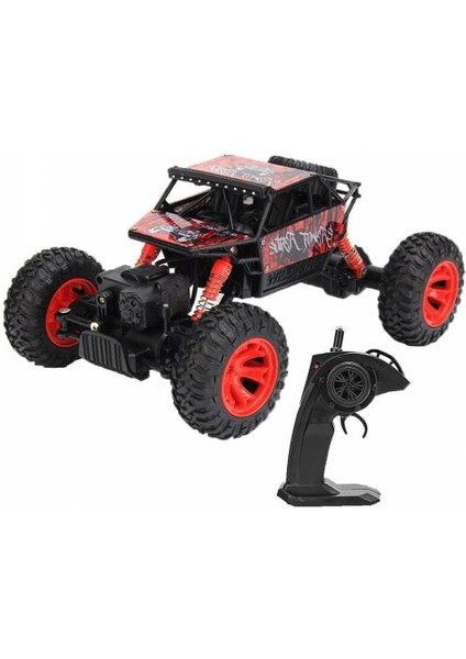 Mix Oyuncak R/c 1:18 Rock Crawler Uzaktan Kumandalı Araba Kırmızı Şarjlı