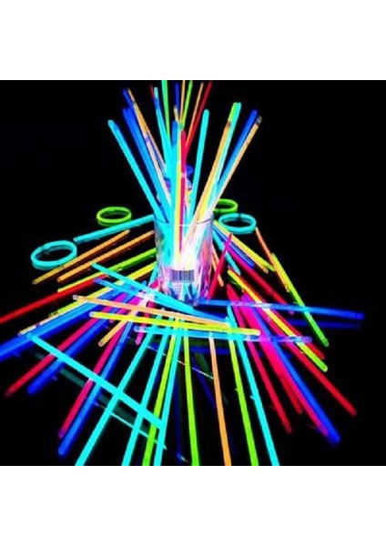 Nusrat Bilişim Glow Stick - Fosforlu Çubuk 100 Parça