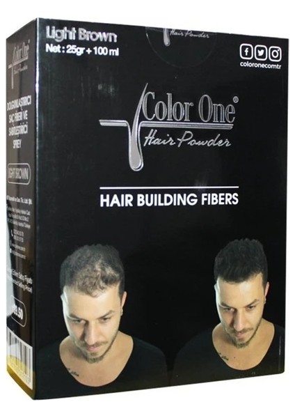 Hair Powder Black Dolgunlaştırıcı Saç Fiberi.25 Gr +100 Ml fiyatları